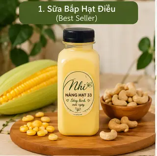 Hình ảnh Sữa bắp hạt điều