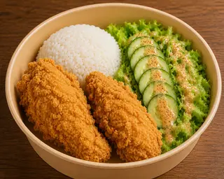 Hình ảnh Cơm gà tắm nước mắm