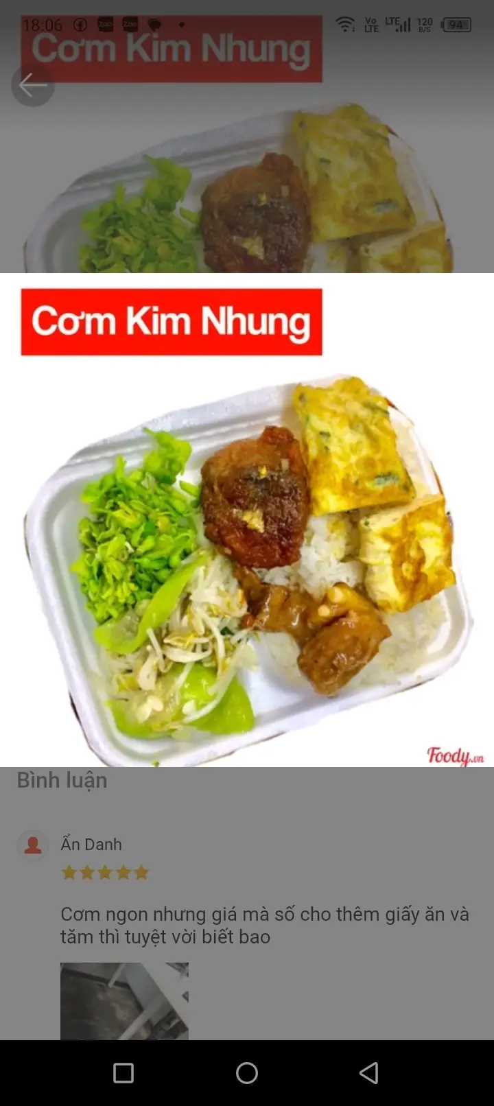 Hình ảnh Cơm gà chiên mắm - sườn
