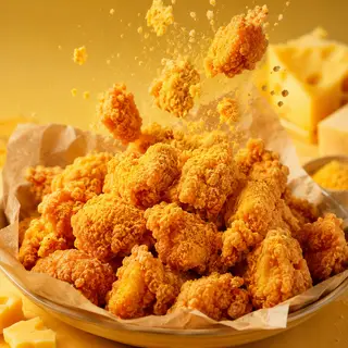 Hình ảnh GÀ LẮC PHÔ MAI 