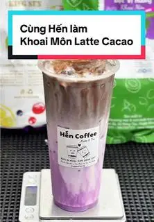 Hình ảnh Khoai môn latte cacao
