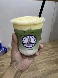 Hình ảnh Latte matcha kem trứng