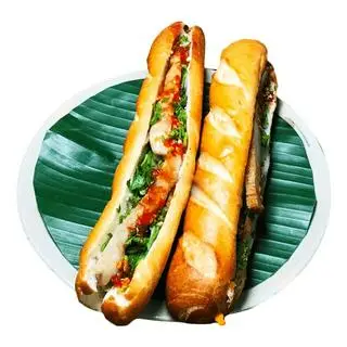 Hình ảnh Bánh mì que thịt nướng
