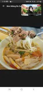 Hình ảnh Bún măng bò sườn sụn