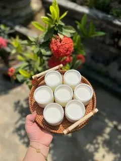 Hình ảnh Combo 5 Hũ Sữa Chua Nguyên Kem