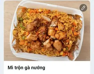 Hình ảnh Mì Trộn Gà Nướng + 01 pepsi ( Hoặc Nước Khác)