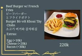 Hình ảnh Beef burger 