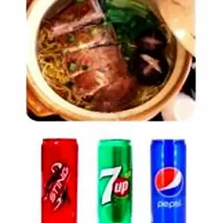Hình ảnh Combo 4: Mì vịt tiềm phần+ 7 Up