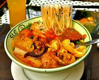 Hình ảnh bún cá cay hải phòng đặc biệt