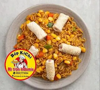 Hình ảnh Mì trộn chả mực