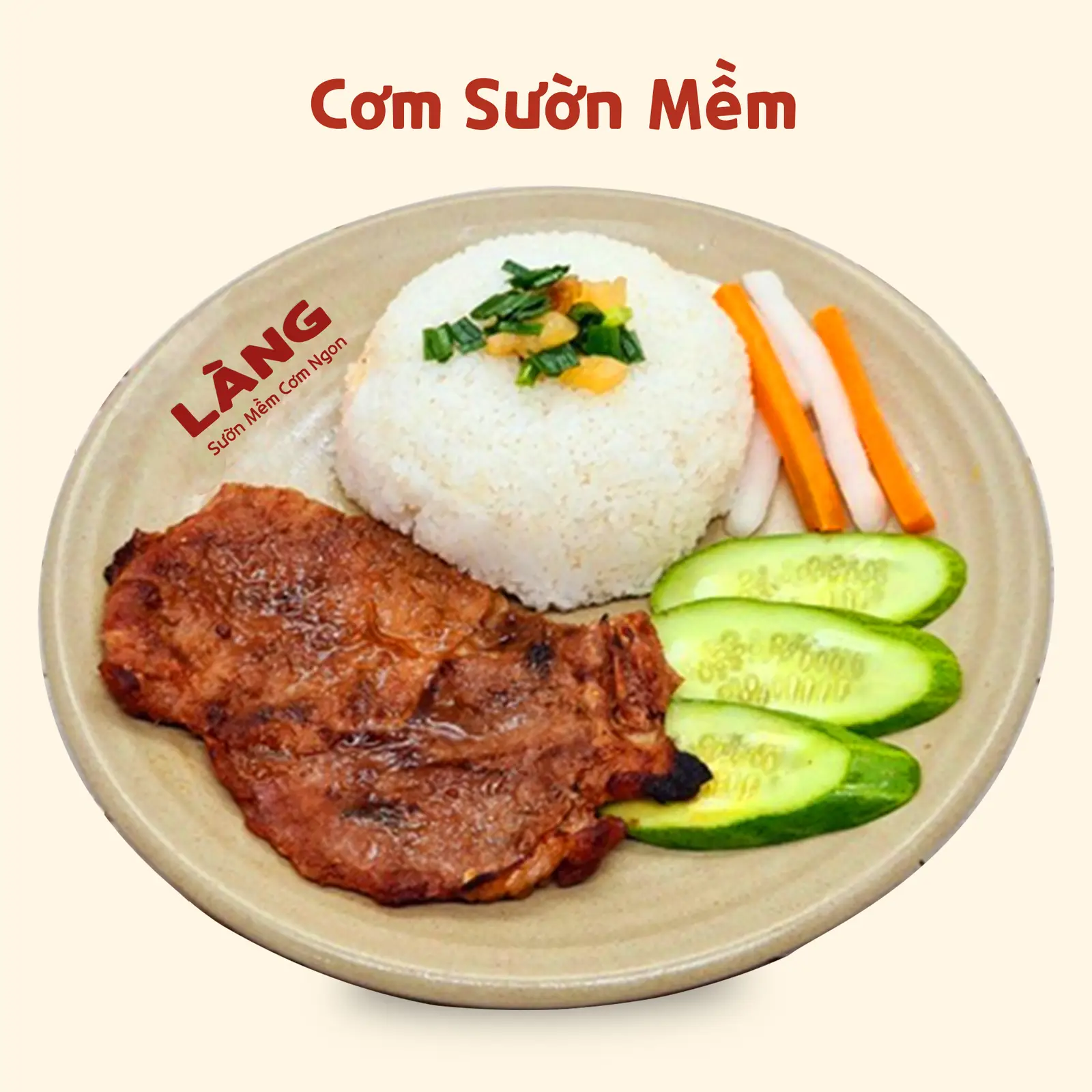 Hình ảnh Cơm Sườn Nướng