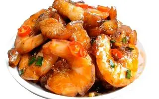 Hình ảnh Cơm tôm rim thịt