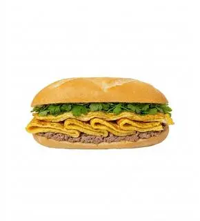 Hình ảnh Bánh mì pate 2 trứng