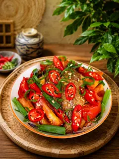 Hình ảnh Cơm__Cá Hanh Kho Cà chua