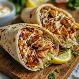 Hình ảnh Bánh tacos gà giòn phô mai