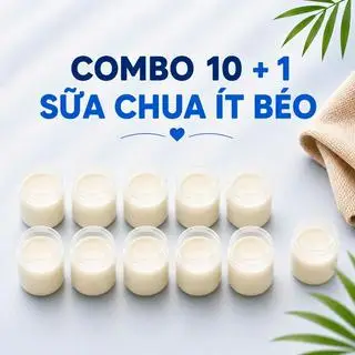 Hình ảnh COMBO 10+1 SỮA CHUA ÍT BÉO BÉ BI