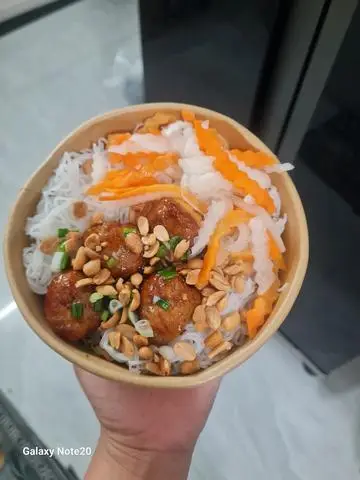 Hình ảnh bún thit nướng viên 