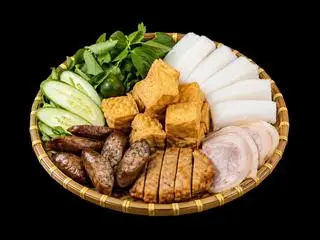 Hình ảnh BÚN ĐẬU - CHẢ CỐM - DỒI SỤN