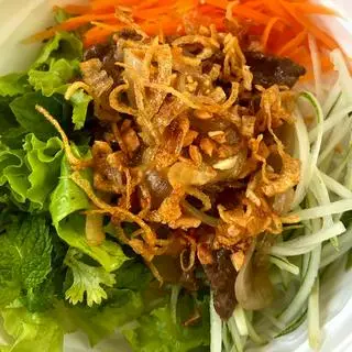 Hình ảnh Bún trộn bò sốt me