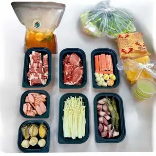 Hình ảnh Lẩu Thái hải sản bào ngư set 2 ( 2-3 người ăn)