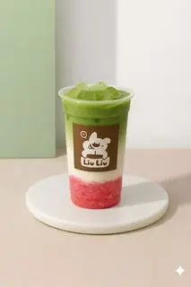 Hình ảnh Matcha Latte Dâu