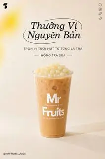 Hình ảnh Hồng Trà Shan Sữa
