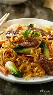 Hình ảnh Mì xào thịt bò