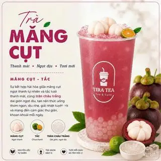 Hình ảnh Trà măng cụt (1-2 quả măng tươi)