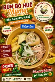 Hình ảnh Bún Bò Thập Cẩm ( tặng nước sâm hoặc trà tắc)
