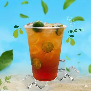 Hình ảnh Trà tắc Khổng lồ ( Size 800ml )( Tặng kèm topping)