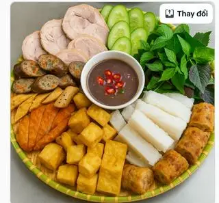 Hình ảnh Bún đậu thập cẩm 5 người