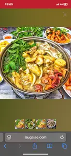 Hình ảnh Lẩu gà lá é no nê