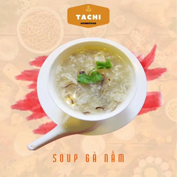Hình ảnh Súp Gà Nấm