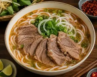Hình ảnh Bún Bò : Nạm