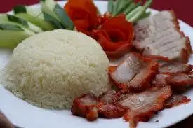 Hình ảnh Cơm thịt áp chảo