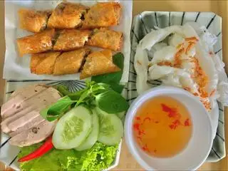 Hình ảnh Bánh mướt ram giò