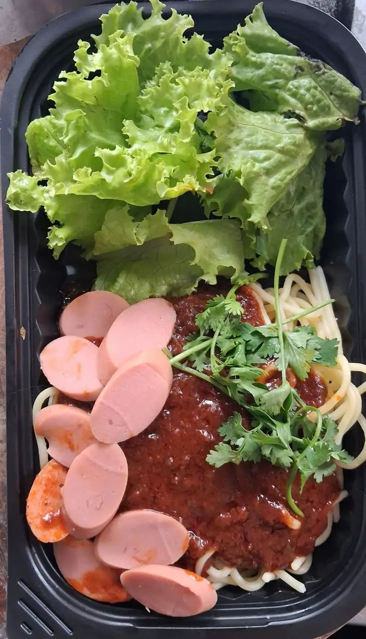 Hình ảnh Mì Ý Bò Xúc Xích Má Hải