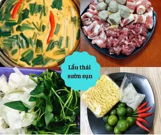 Hình ảnh Lẩu Thái sườn sụn bò