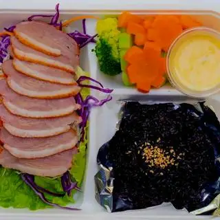 Hình ảnh Cơm lứt lườn ngỗng hun khói