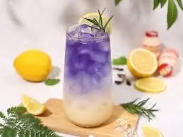 Hình ảnh  Sôđa sữa hoa đậu biết