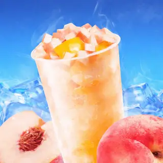 Hình ảnh Trà xanh hoa đào