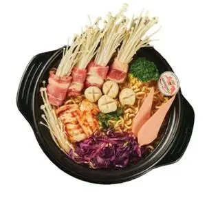 Hình ảnh Mì Bò Mỹ Cuốn Nấm