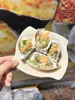 Hình ảnh Hàu nướng mỡ hành