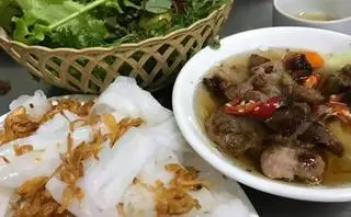 Hình ảnh Bánh cuốn chả mỡ