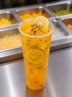 Hình ảnh Trà Xoài Chanh Dây