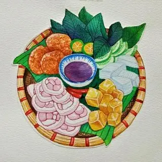 Hình ảnh Bún Đậu Suất Đầy Đủ