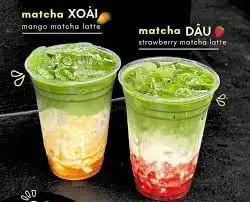 Hình ảnh Strawberry matcha latte - size L