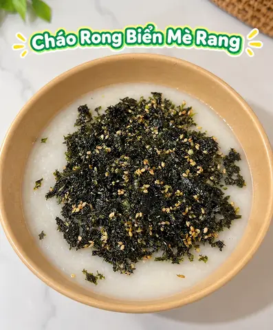 Hình ảnh Cháo Rong Biển Giòn 