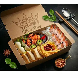 Hình ảnh BÚN NƯỚC TƯƠNG+HEO QUAY 
