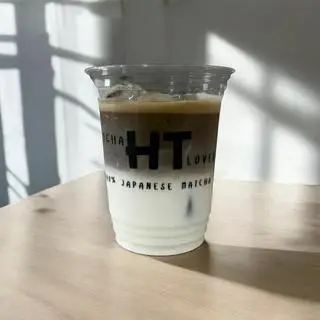 Hình ảnh Houjicha latte size S
